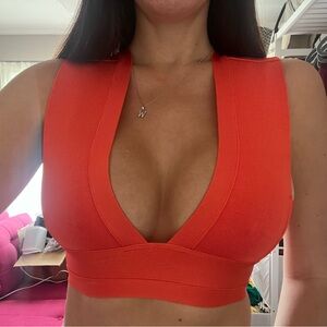 Hervé Léger x Forever 21 collection knit bandage top